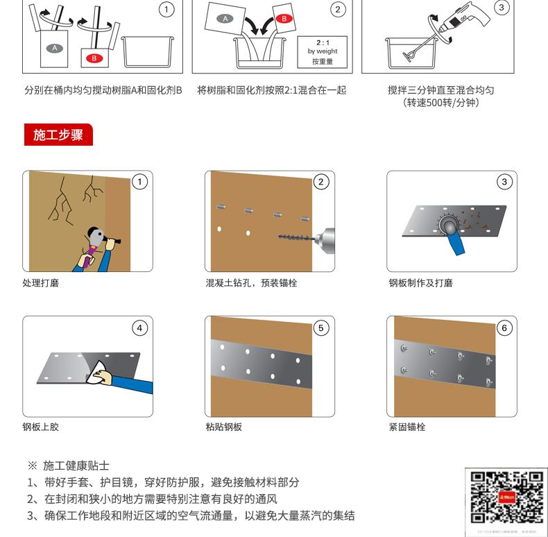 包钢广西粘钢加固施工过程